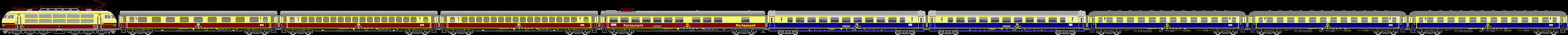 DB 103 mit IC'79