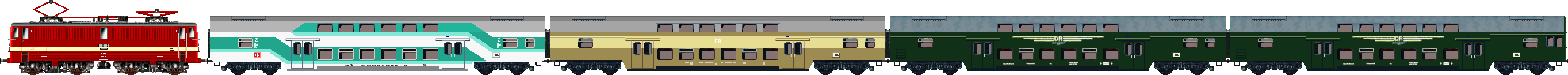 DR double decker coaches DBmu (former DBmtrue) (variatons)