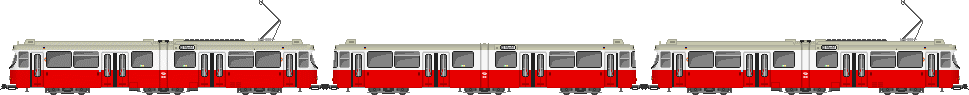 Wiener Verkehrsbetriebe WVB E6/C6