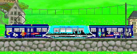 KVB party tram 1877 for the NSME screensaver. Klick it to download. (43 KB exe)